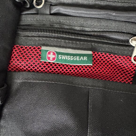 Swissgear - Black Swiss Army Laptop Swiss Gear Computer Bag- Briefcase - Picture 5 of 14